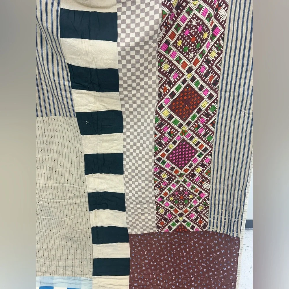 NWT Urban Outfitters Urban Renewal Patchwork Upcycled Vintage Quilt